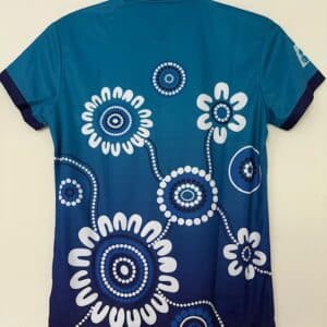 NEW LADIES LB2U FLORAL PRINT LAWN BOWLS POLO