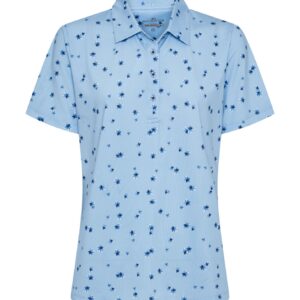 LADIES BLOOM SS LAWN BOWLS POLO