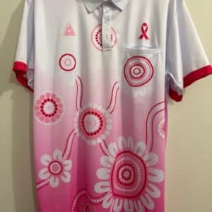 MENS BREAST CANCER POLO