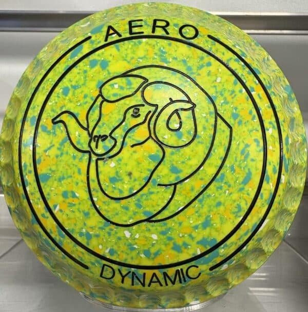 PRE LOVED AERO DYNAMIC SIZE 3.5 ENHANCED GRIP LAWN BOWLS