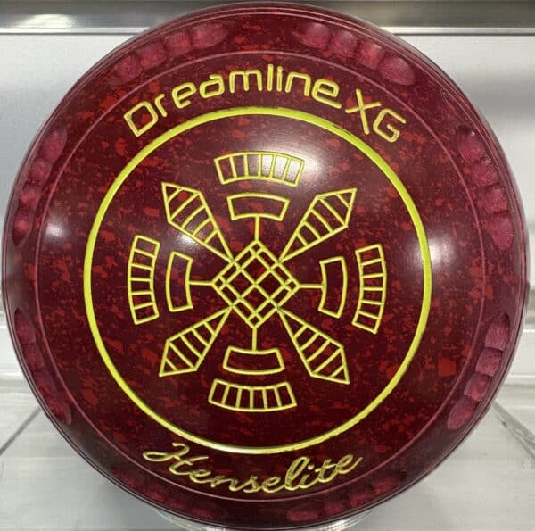 HENSELITE DREAMLINE XG SIZE 4 GRIIPED LAWN BOWLS