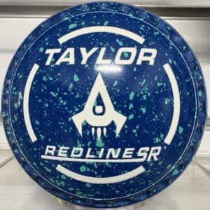 TAYLOR REDLINE SR SIZE 1 GRIPPED LAWN BOWLS