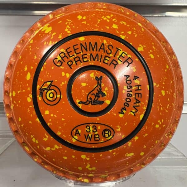 GREENMASTER PREMIER SIZE 4 GRIPPED LAWN BOWLS - Image 2