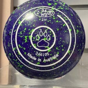 AERO DYNAMIC SIZE 2 Z SCOOP LAWN BOWLS