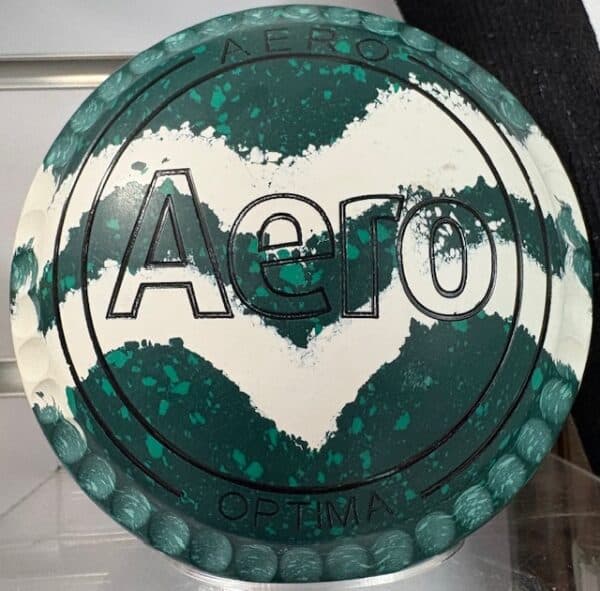 AERO OPTIMA SIZE 3.5 SWIRL ENHANCED GRIP LAWN BOWLS