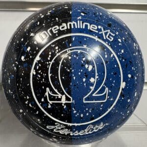 HENSELITE DREAMLINE XG INSIGNIA DUO SIZE 4 HEAVY NON GRIP BLACK/LIGHT BLUE/WHITE