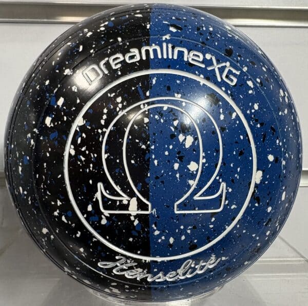 HENSELITE DREAMLINE XG INSIGNIA DUO SIZE 4 HEAVY NON GRIP BLACK/LIGHT BLUE/WHITE