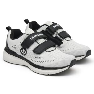 DRAKES PRIDE RENEGADE VELCRO 4E WIDTH LAWN BOWLS SHOES – WHITE