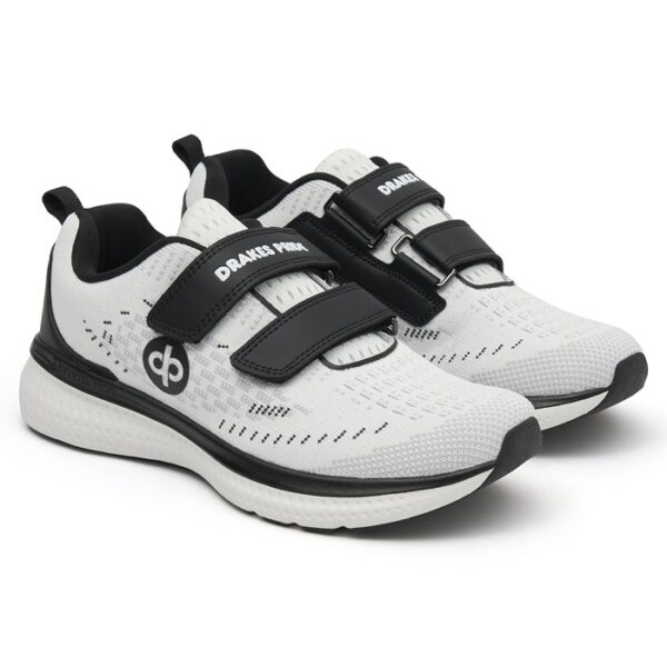 DRAKES PRIDE RENEGADE VELCRO 4E WIDTH LAWN BOWLS SHOES – WHITE - Image 2