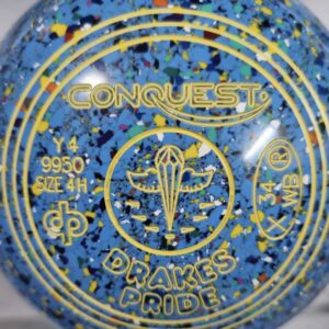 DRAKES PRIDE CONQUEST NON GRIP LAWN BOWLS