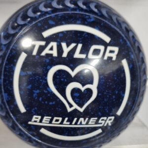 TAYLOR REDLINE SR SIZE 2 GRIPPED LAWN BOWLS