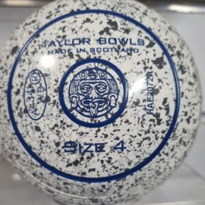 TAYLOR GTR SIZE 4 NON GRIP LAWN BOWLS