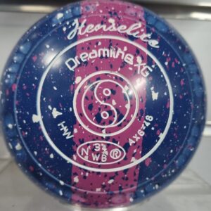 HENSELITE DREAMLINE XG SIZE 4 GRIPPED LAWN BOWLS