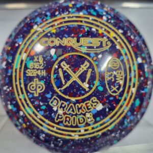 DRAKES PRIDE CONQUEST GRIPPED LAWN BOWLS