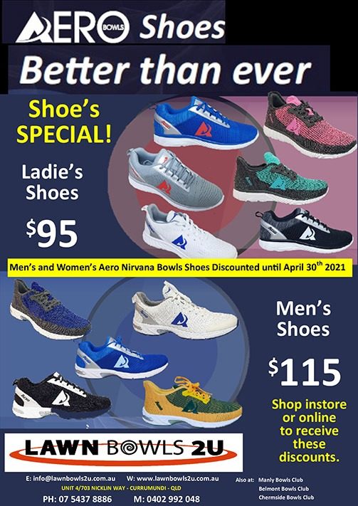 lawn bowls shoes australia